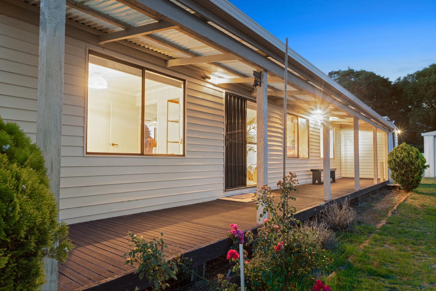 Exclusive Boho beach house on a large fenced block
