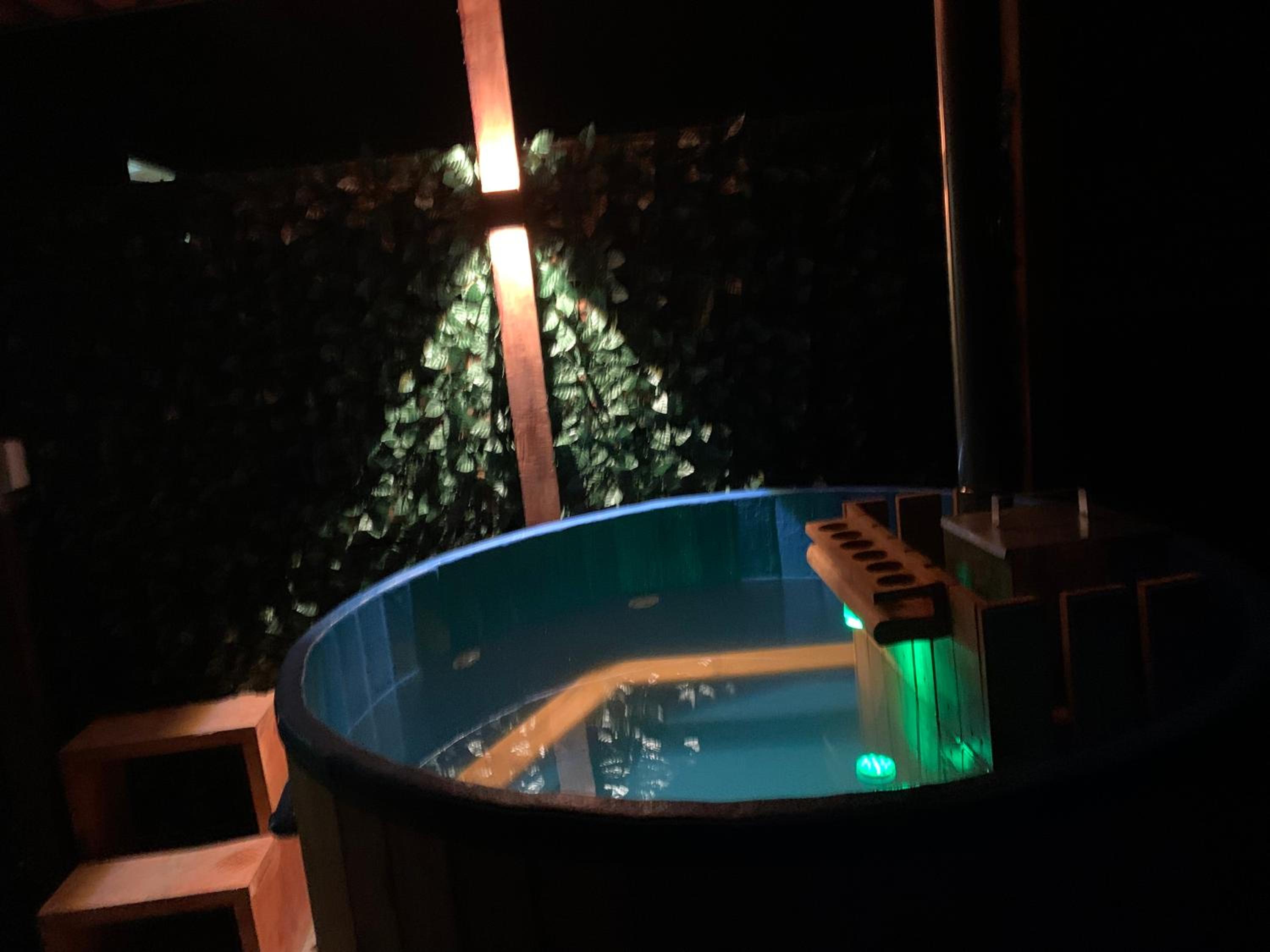 Cabaña con tinaja puerto nuevo
