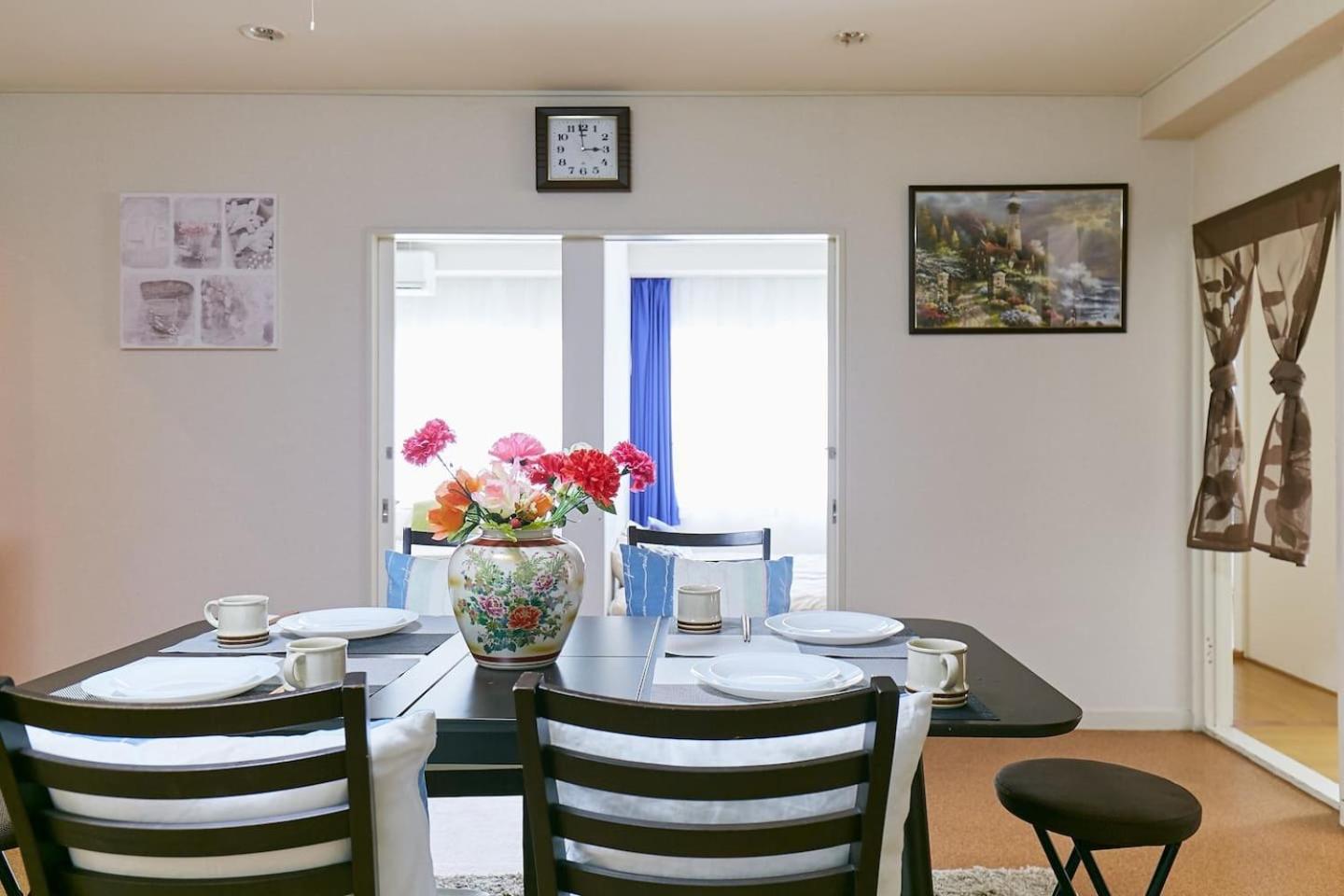 M-Haneda Lex Apartment 137sqm 3BDR Max24 PPL 1min from Sta FreeParking