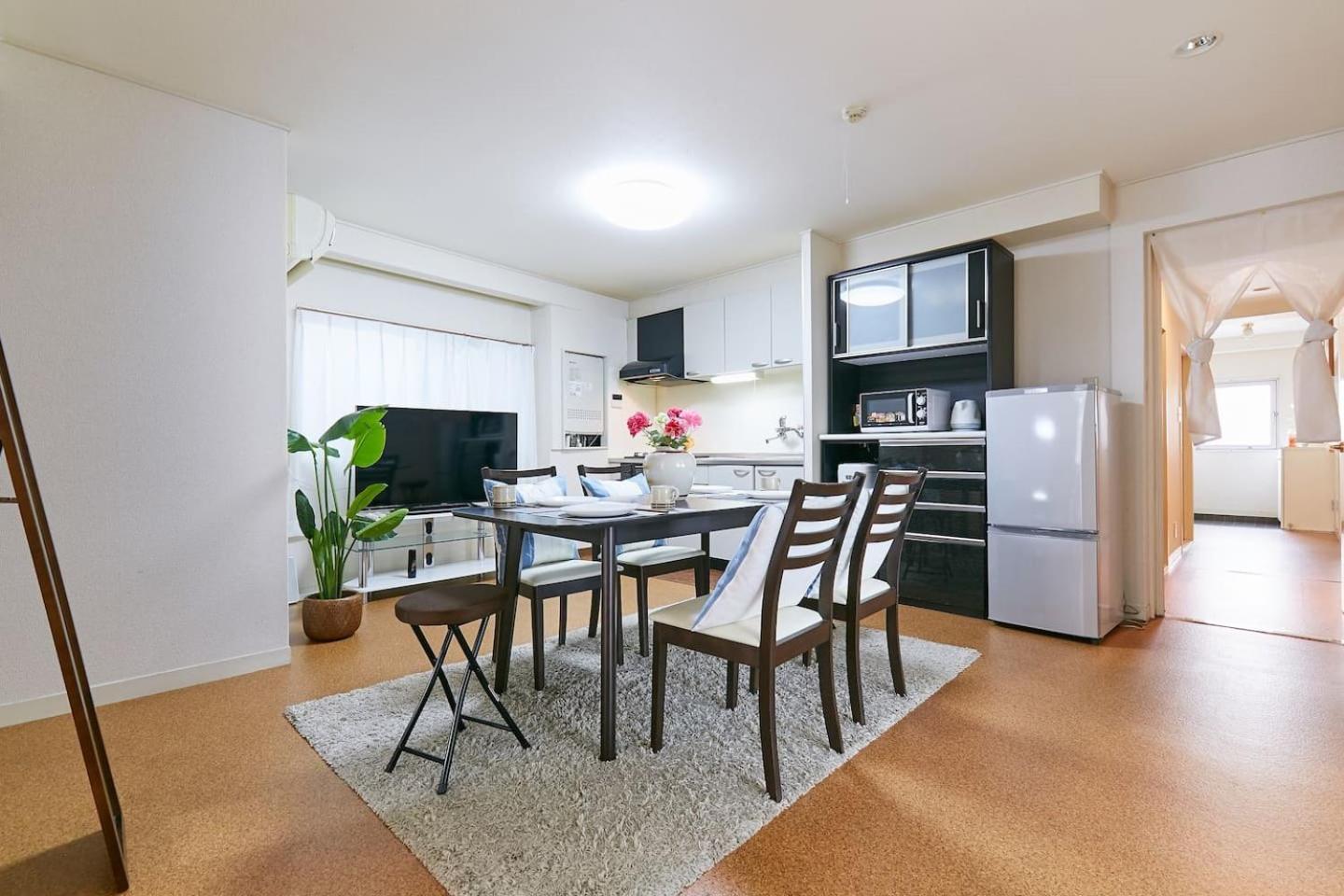 M-Haneda Lex Apartment 137sqm 3BDR Max24 PPL 1min from Sta FreeParking
