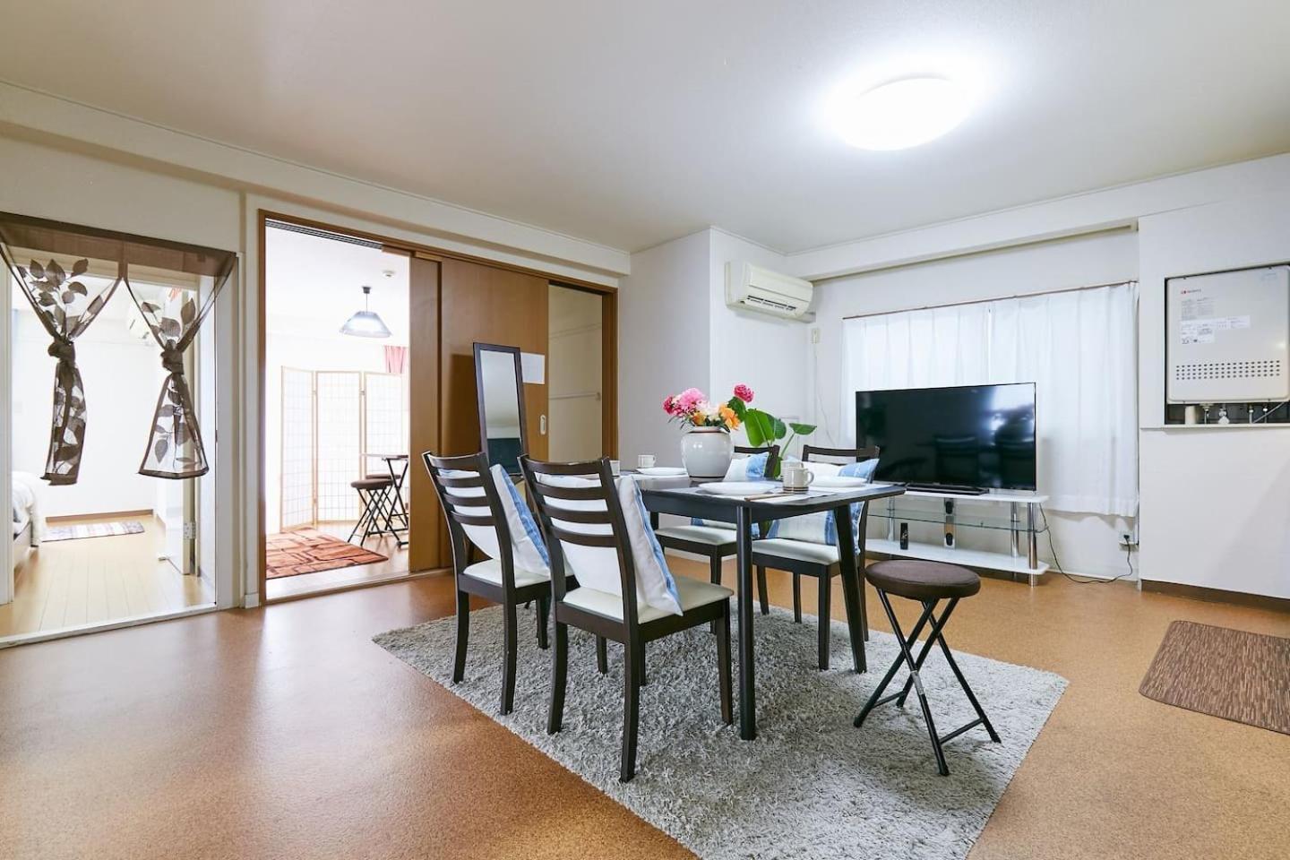 M-Haneda Lex Apartment 137sqm 3BDR Max24 PPL 1min from Sta FreeParking
