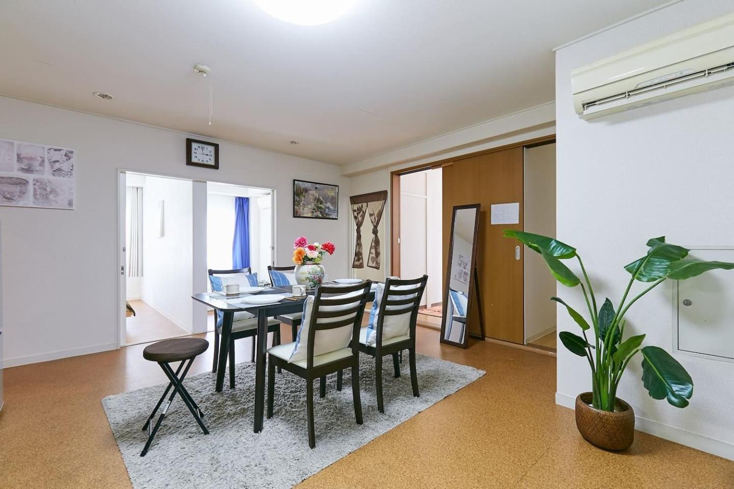 M-Haneda Lex Apartment 137sqm 3BDR Max24 PPL 1min from Sta FreeParking