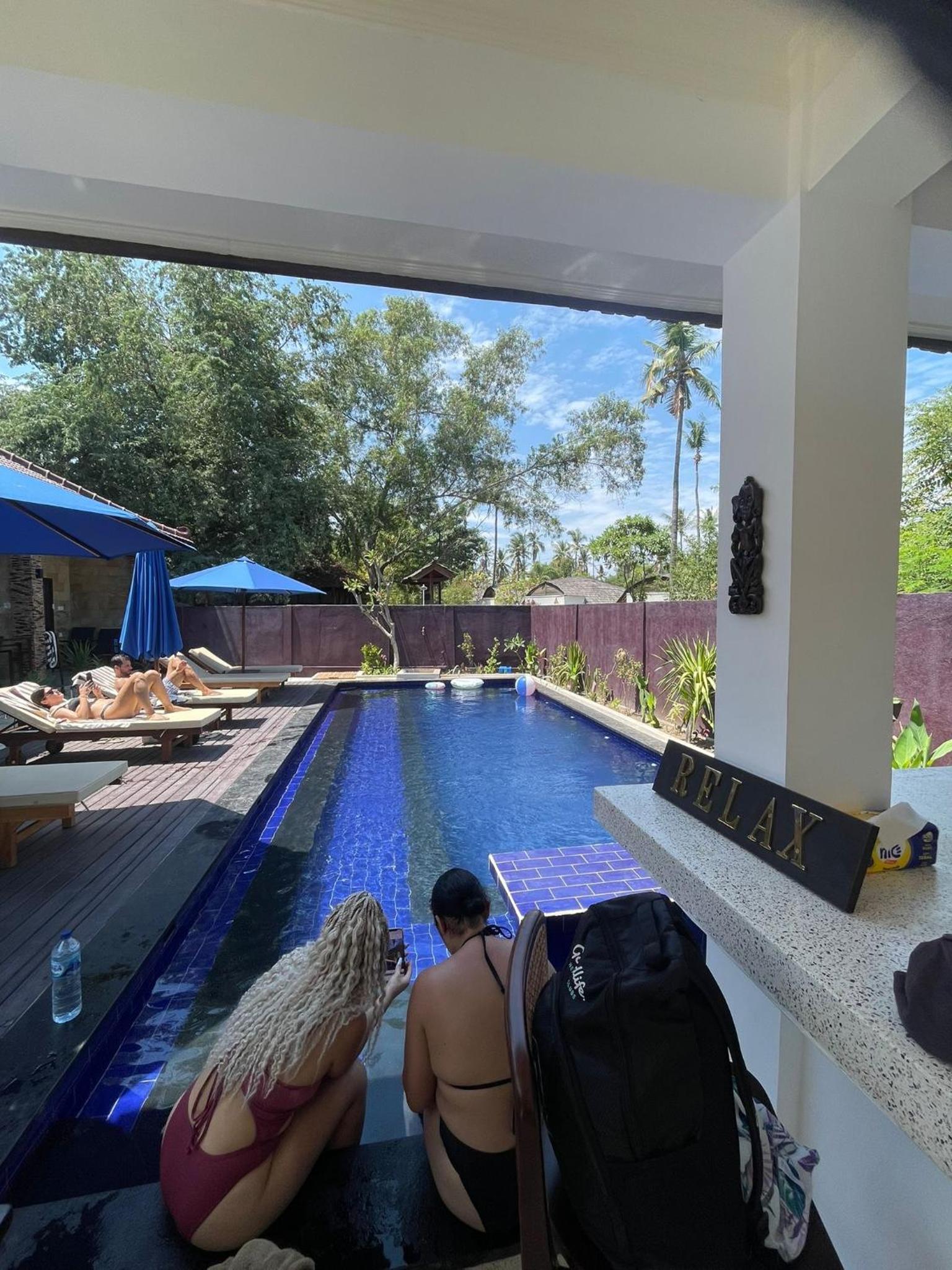 Relax Villas Gili Air view 2