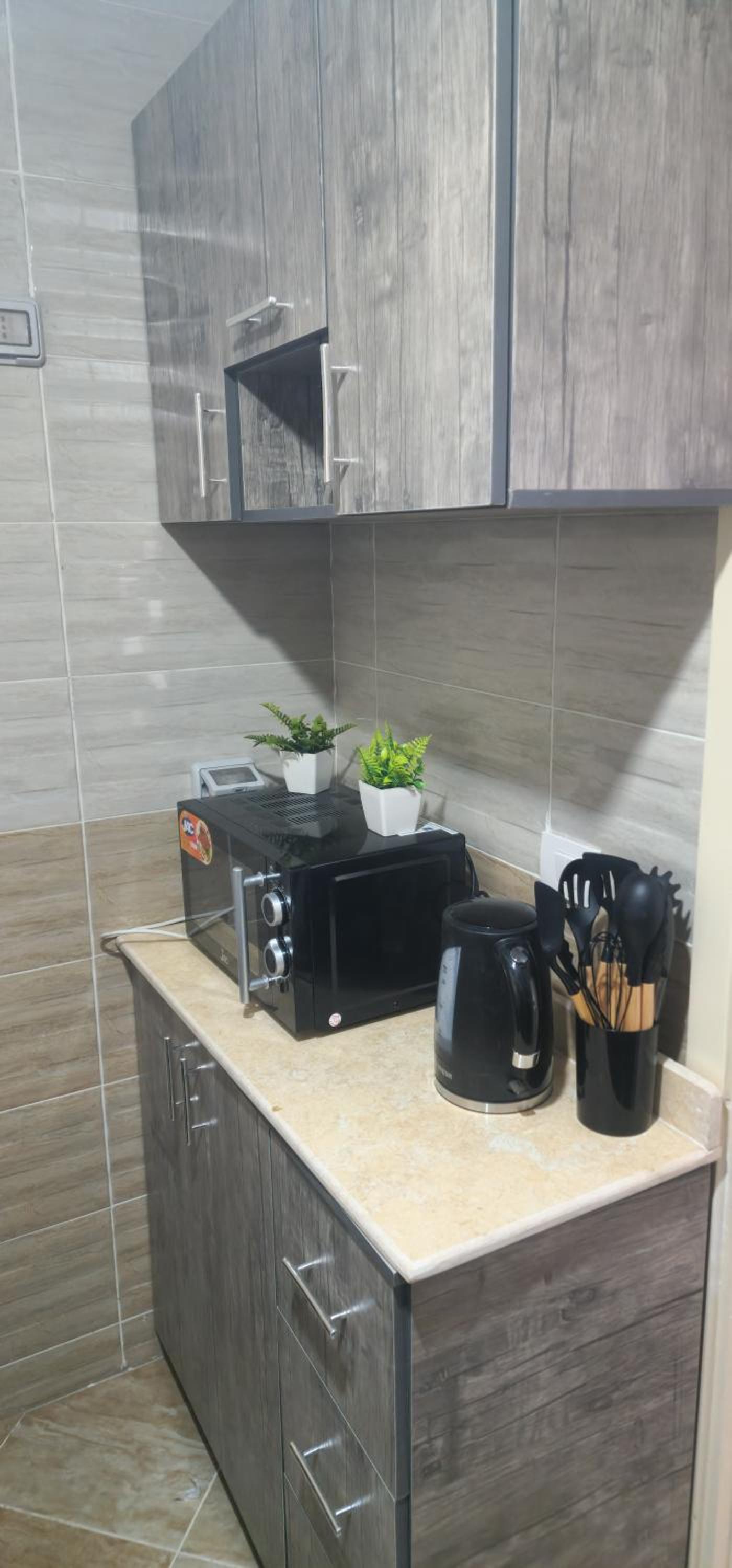 Garden view modern apartment in Madinaty