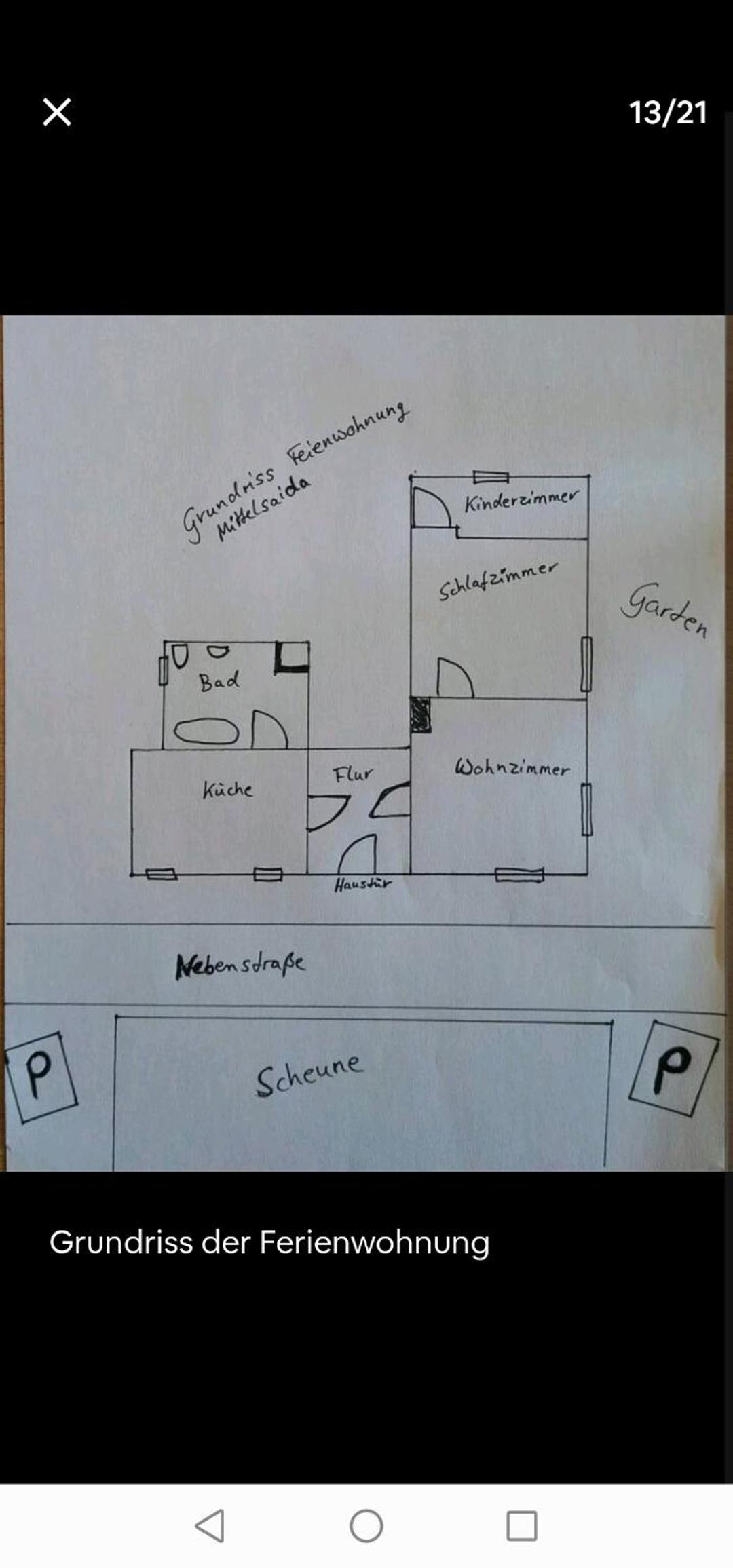 Ferienwohnung in Mittelsaida