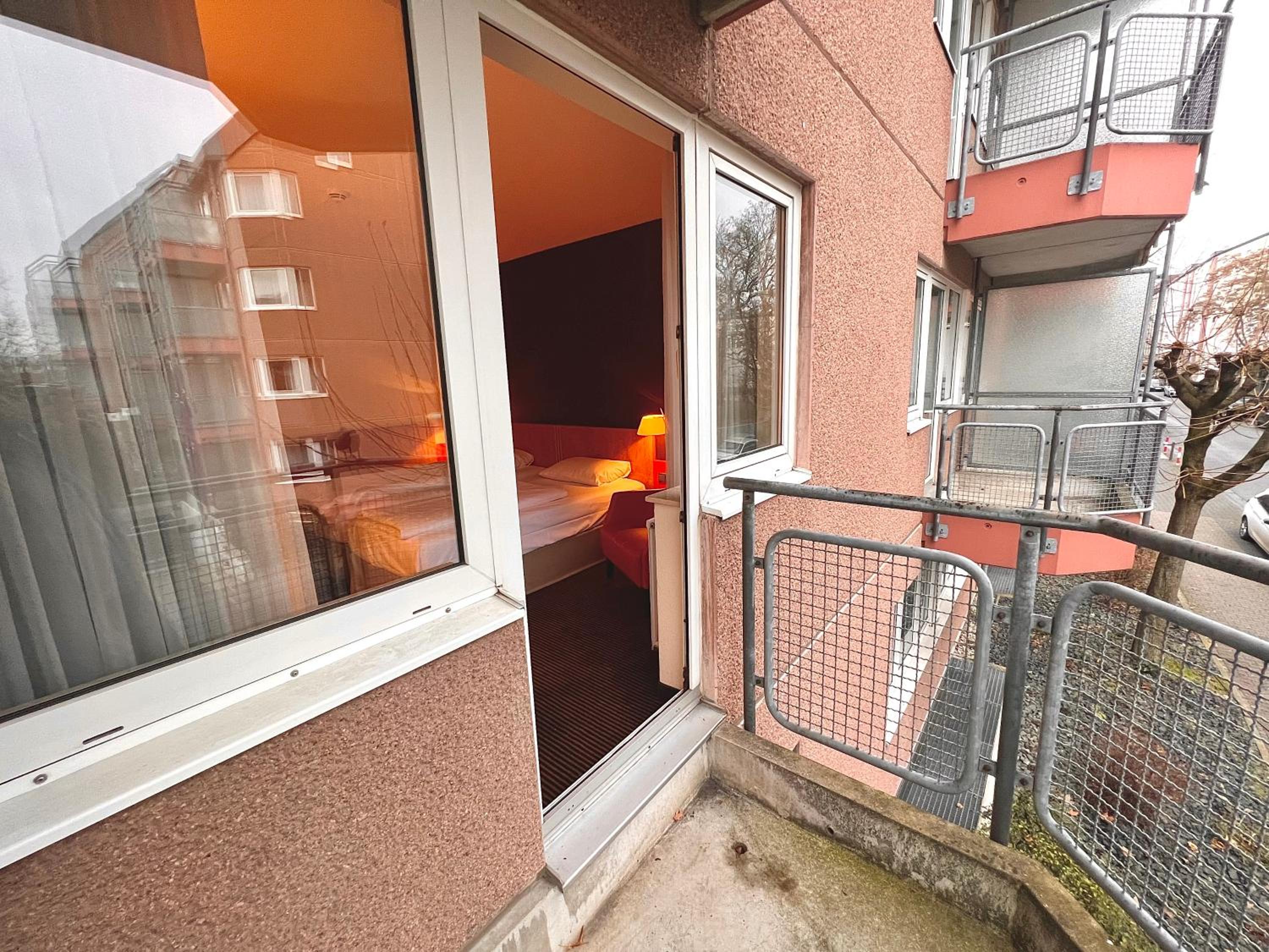 Nähe Frankfurt Messe mit Netflix und Balkon