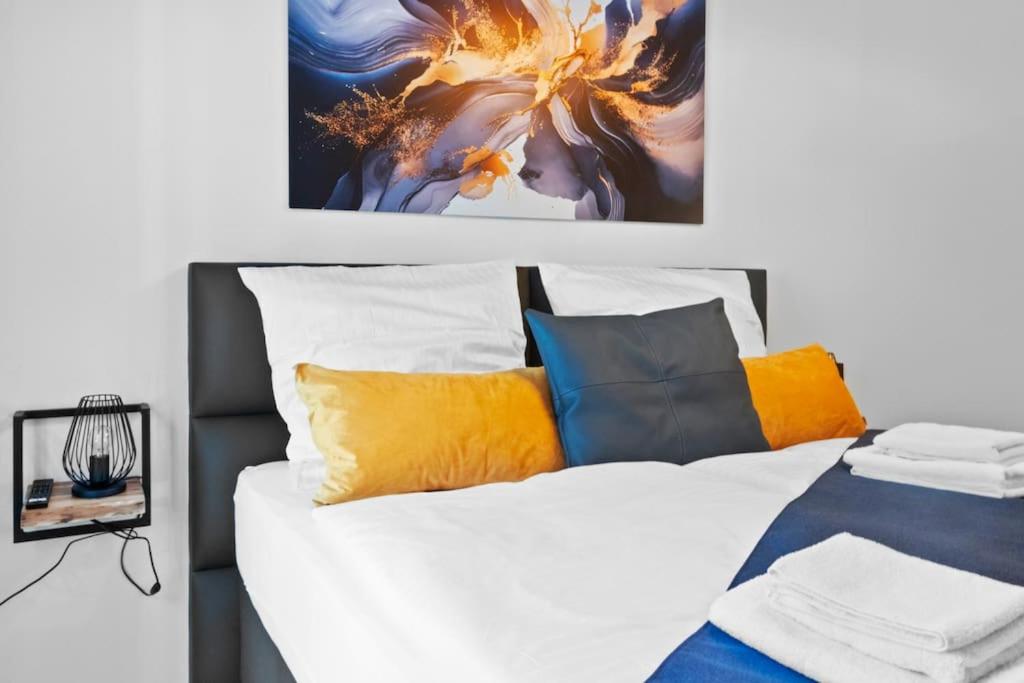 Luxus im Zentrum für 6 Personen, 3 Zimmer, Balkon, WLAN