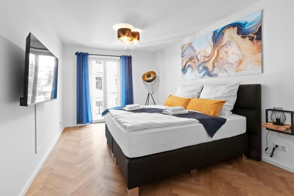 Luxus im Zentrum für 6 Personen, 3 Zimmer, Balkon, WLAN