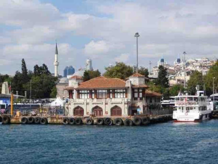 in the center of Beşiktaş