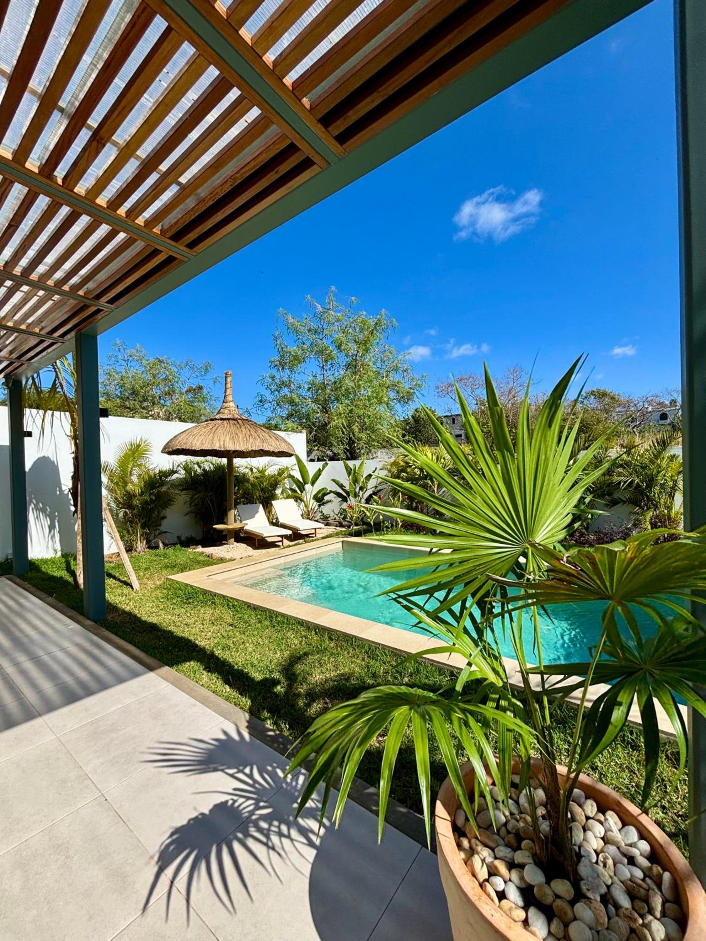 Two bedroom villa with pool for the perfect holiday in Mauritius