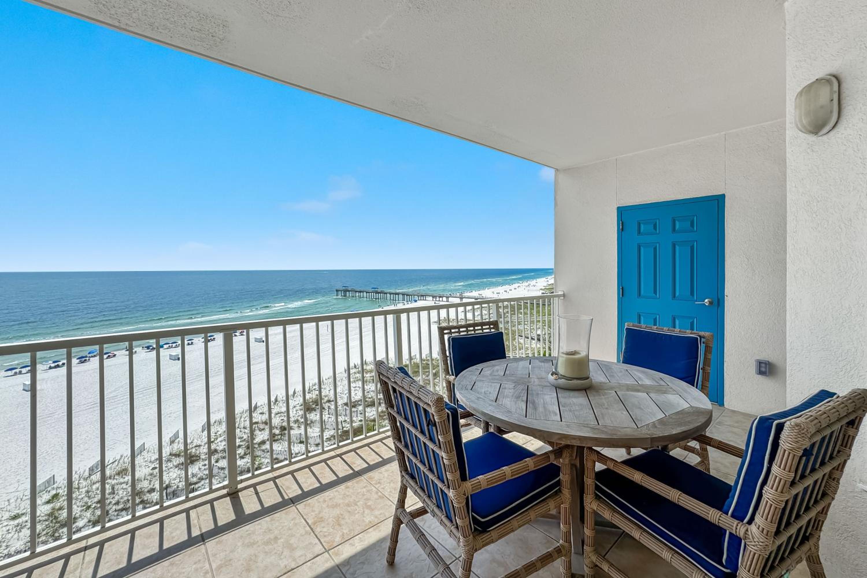 Admirals Quarters 703-New-Custom Decorated-Built-in Bunks-Beachfront-Luxury-View view 4