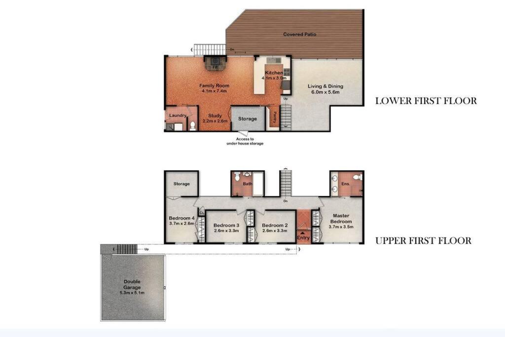 Azimuth - Spacious Family Retreat with City Views