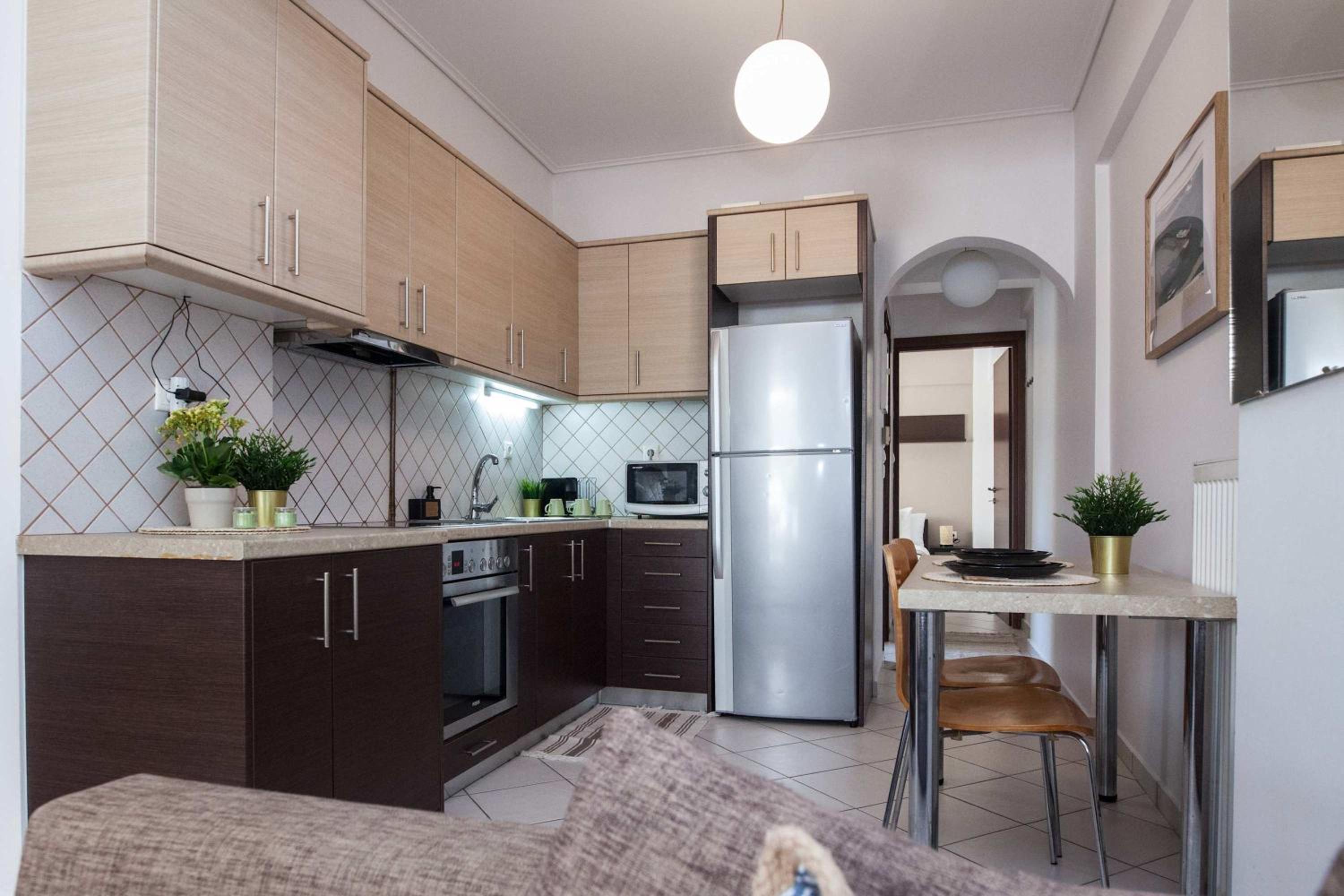 Bright 1 Bd Apt in Ampelokipoi with Balcony