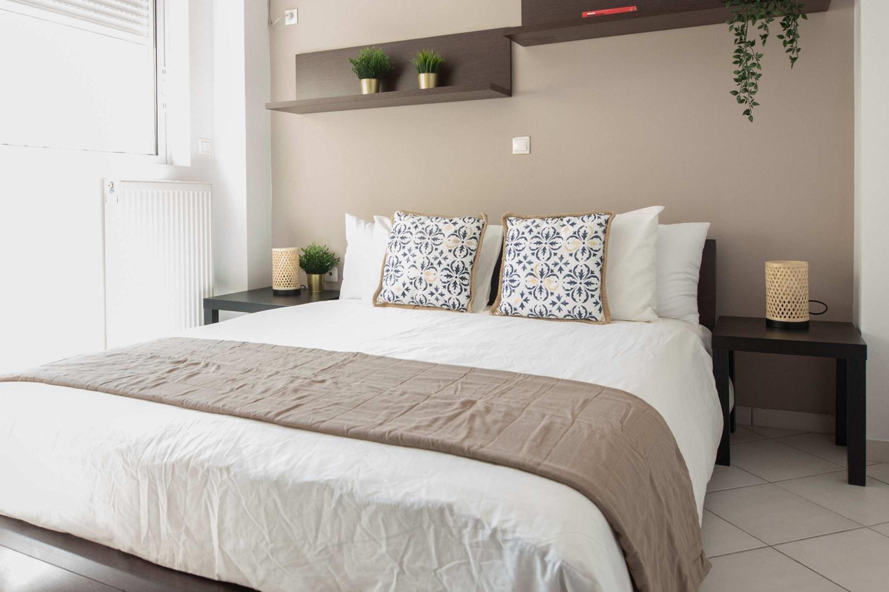 Bright 1 Bd Apt in Ampelokipoi with Balcony