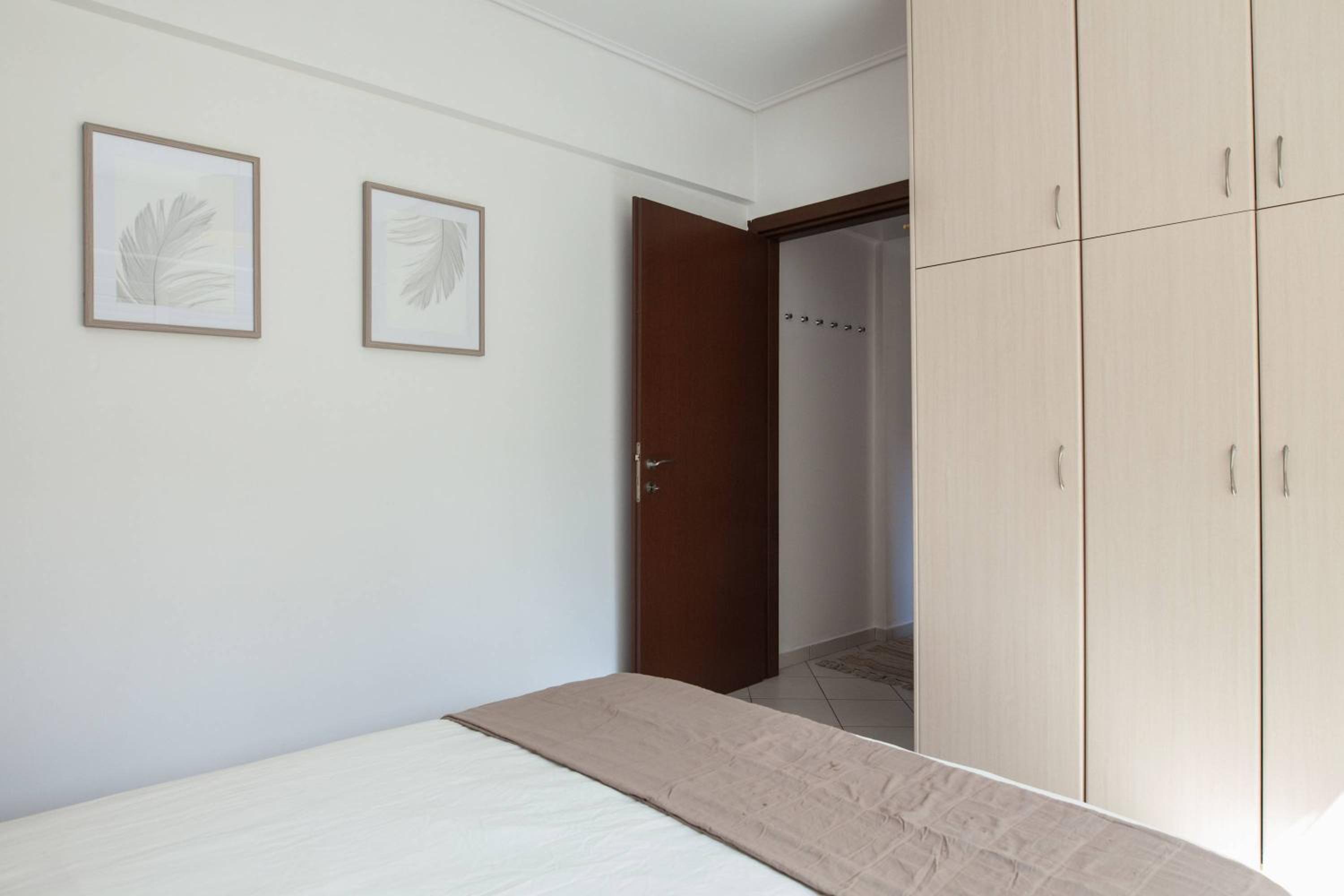 Bright 1 Bd Apt in Ampelokipoi with Balcony