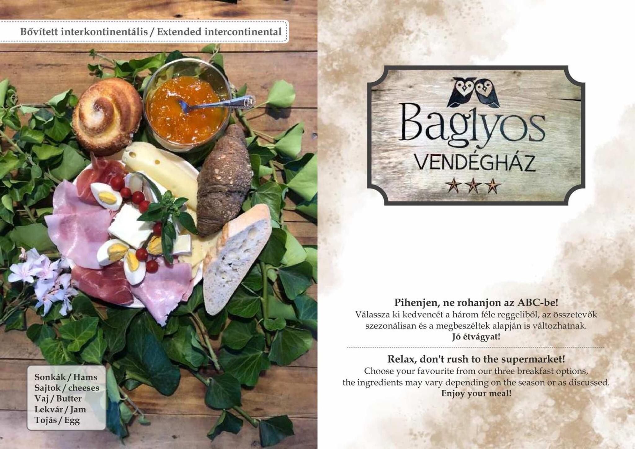 Baglyos Vendégház Kulcs view 2