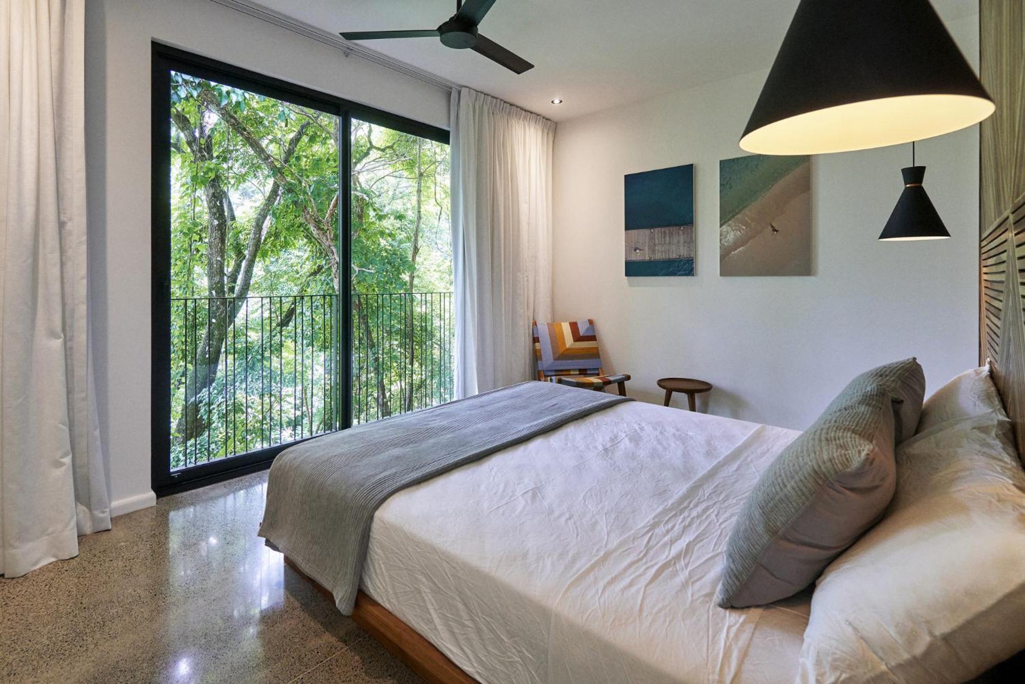 Ocean view Villa Alba 4ensuite rooms Malpais Santa Teresa