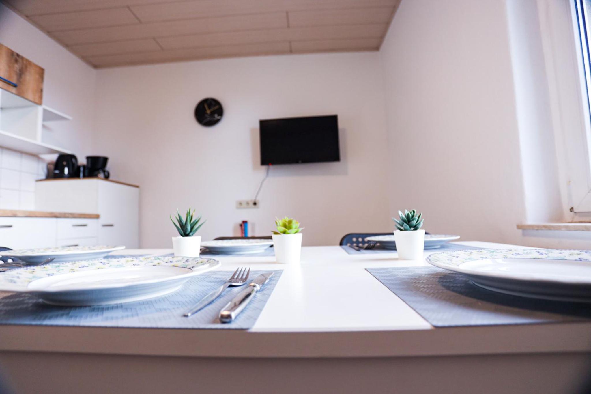 Preiswerte Apartments für Monteure, WLAN, Smart-TV & kostenfreie Parkplätze