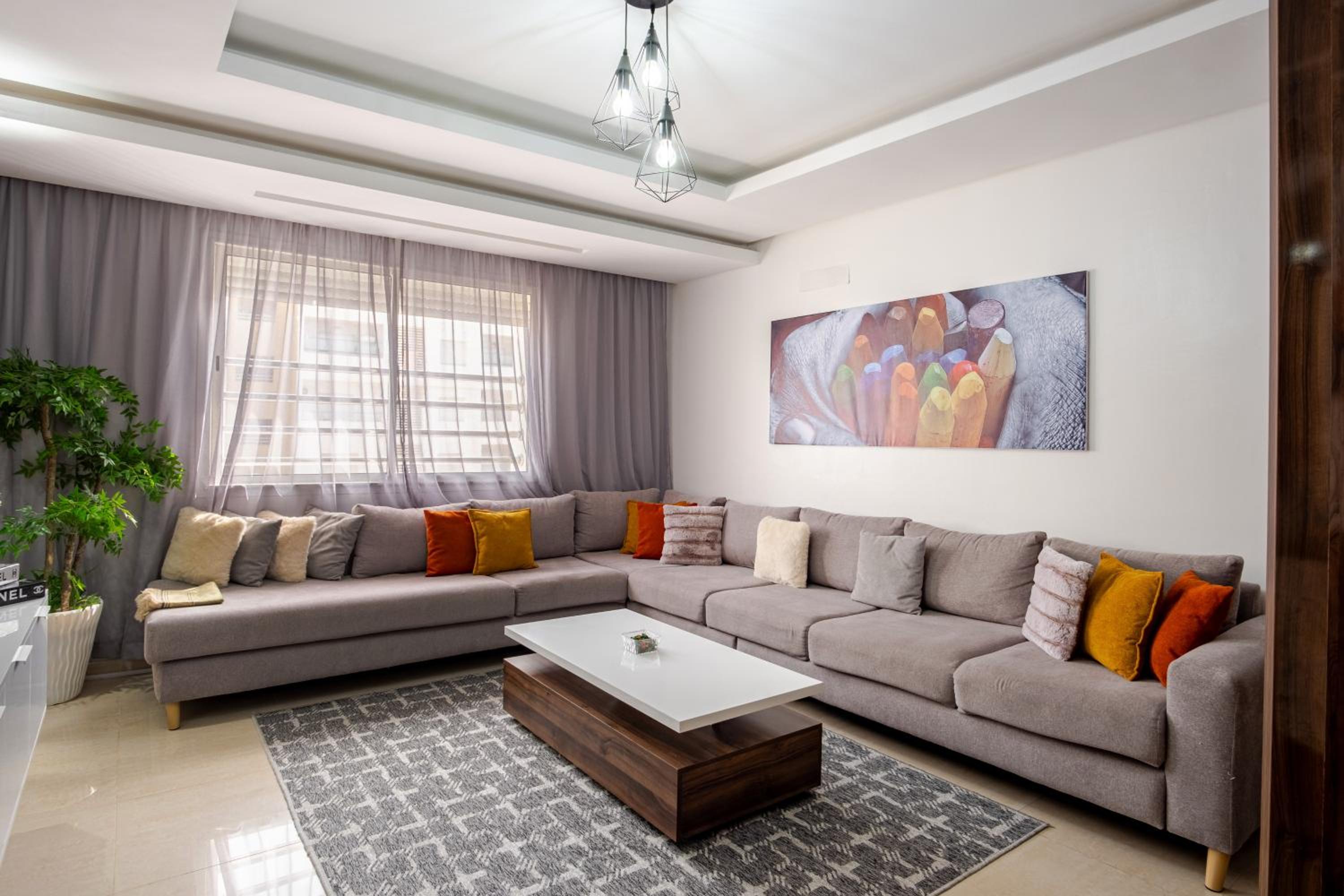 Luxury Two Beds Apartment in Agadir view 4