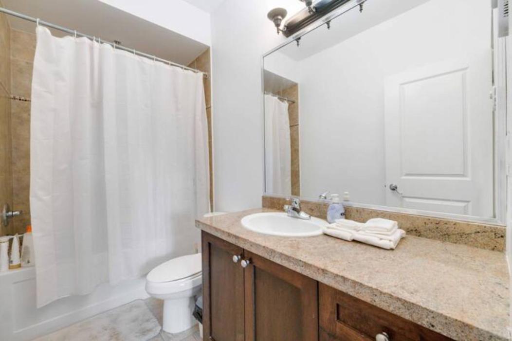 Private Apartment with 2 queen beds, living area and 2 washrooms including laundary