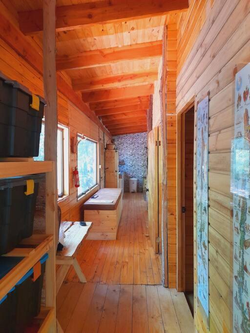Cabaña en la cordillera