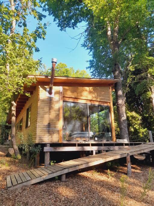 Cabaña en la cordillera