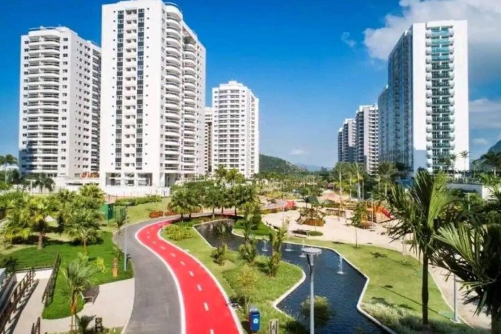 Apartamento um quarto Ilha Pura, Rio Centro, próx Parque Olímpico