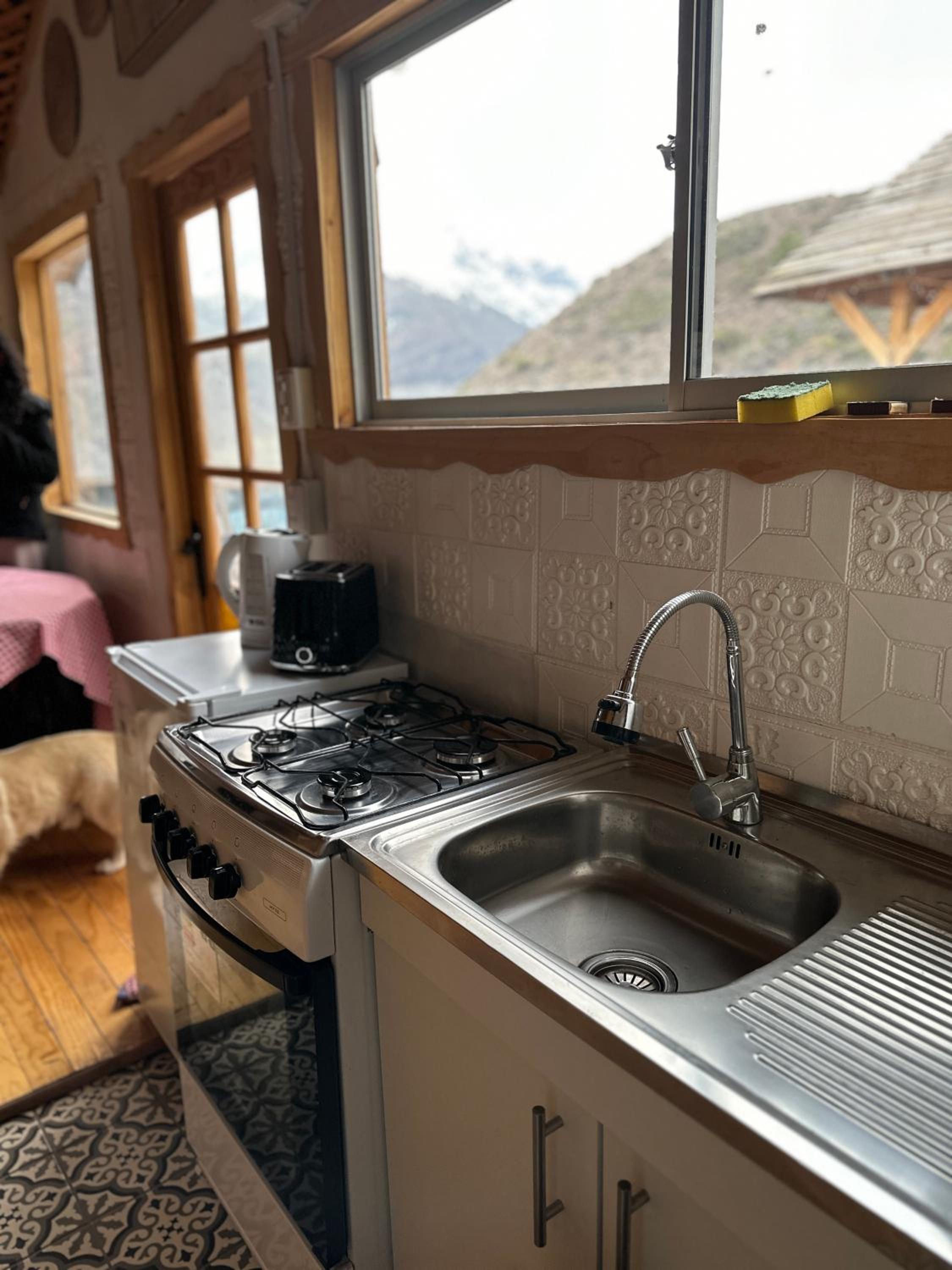 Hermosa casa en la montaña