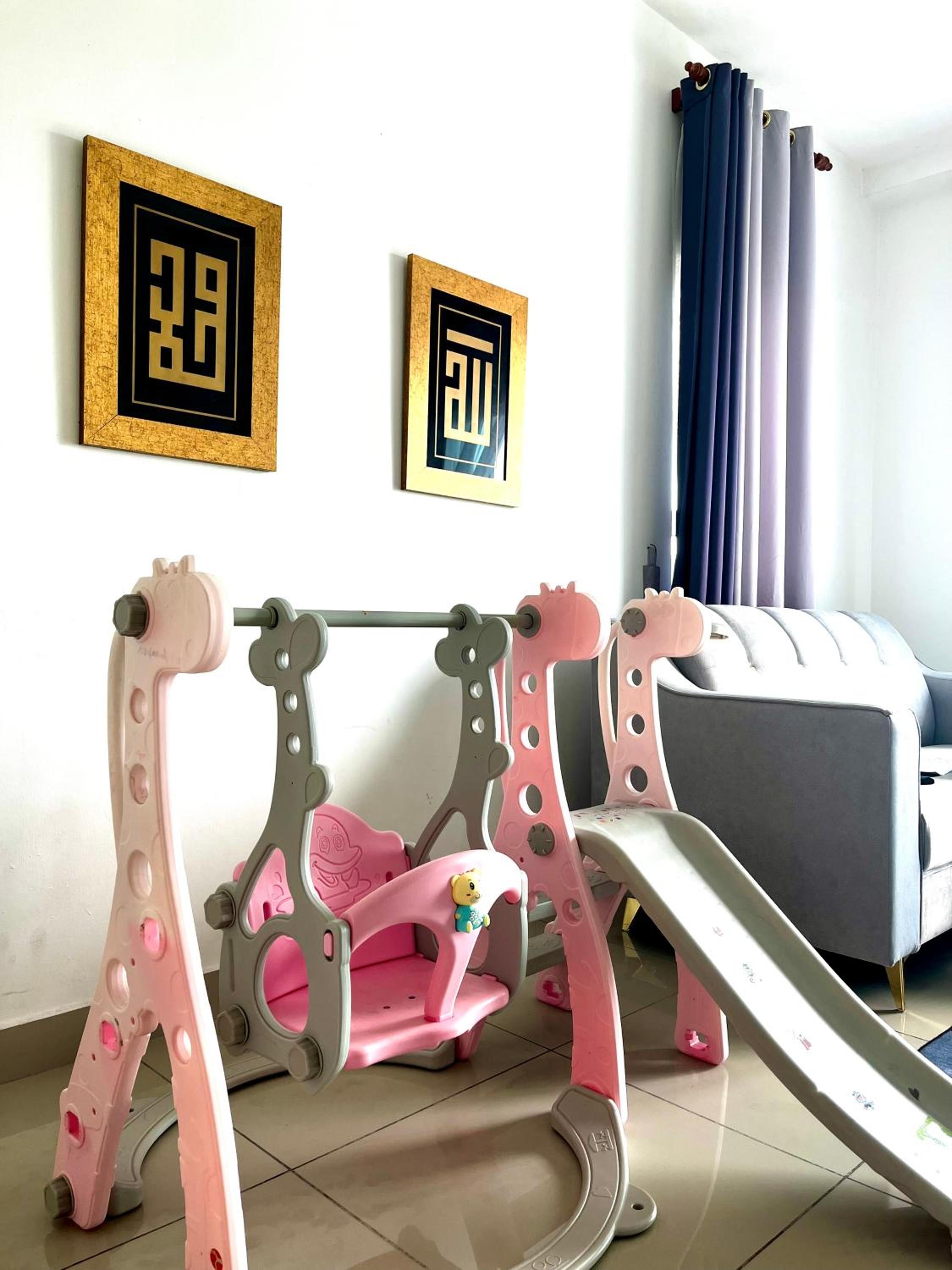 KAF Homestay for Musliim only with Pool, 3 Bedroom with Aircond, Smartkey concept, Kids Fun Stay-SlideSwingTrampoline photo 5