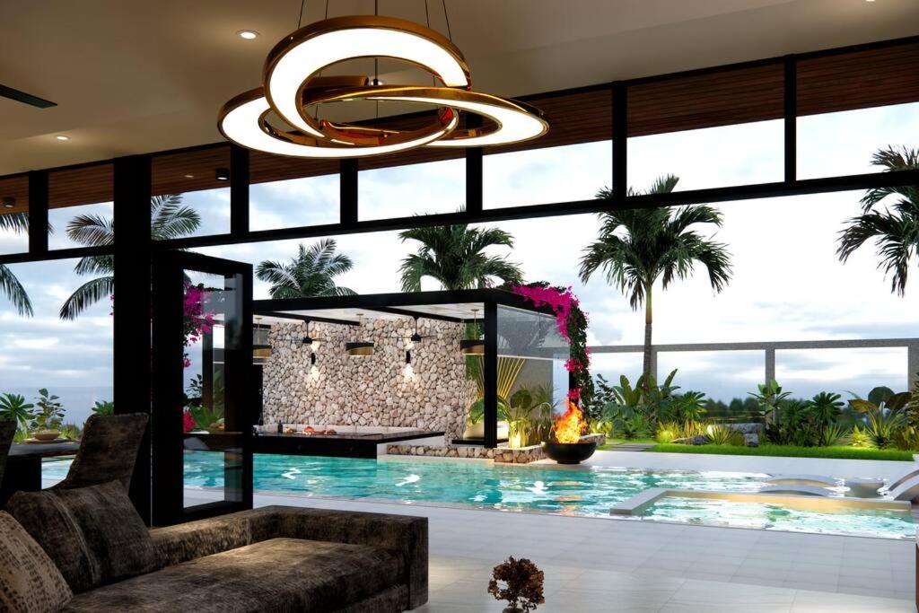 Luxury Villa Gym Pool and Gazebo