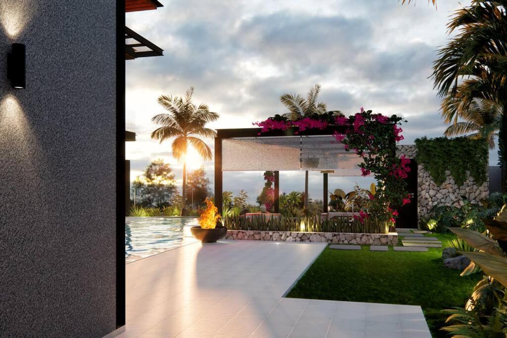 Luxury Villa Gym Pool and Gazebo