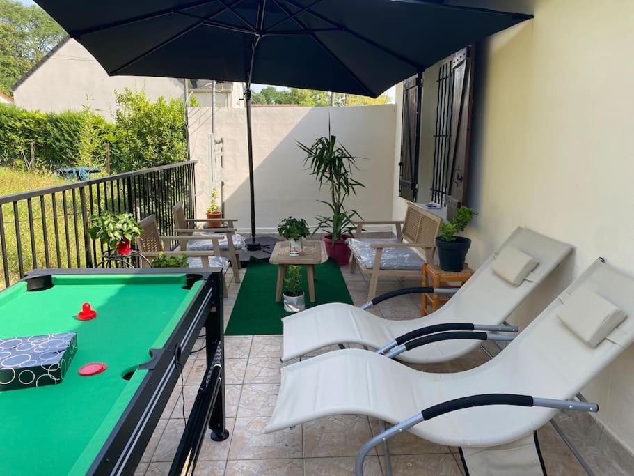 Full Modern House - Beautiful Garden - Private Parking Space - Paris & Disneyland MontFermeil