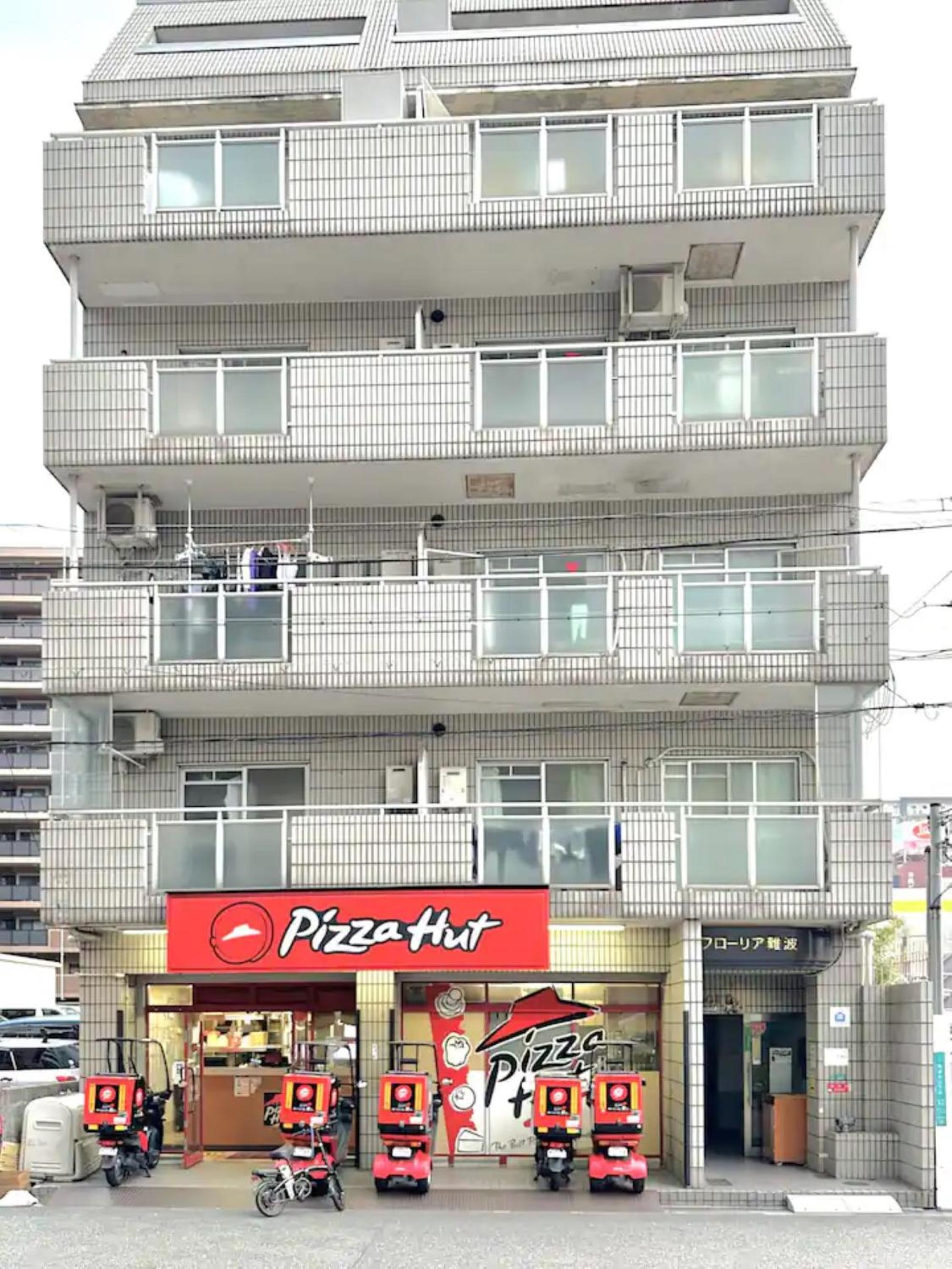 Two room house in front of namba f201