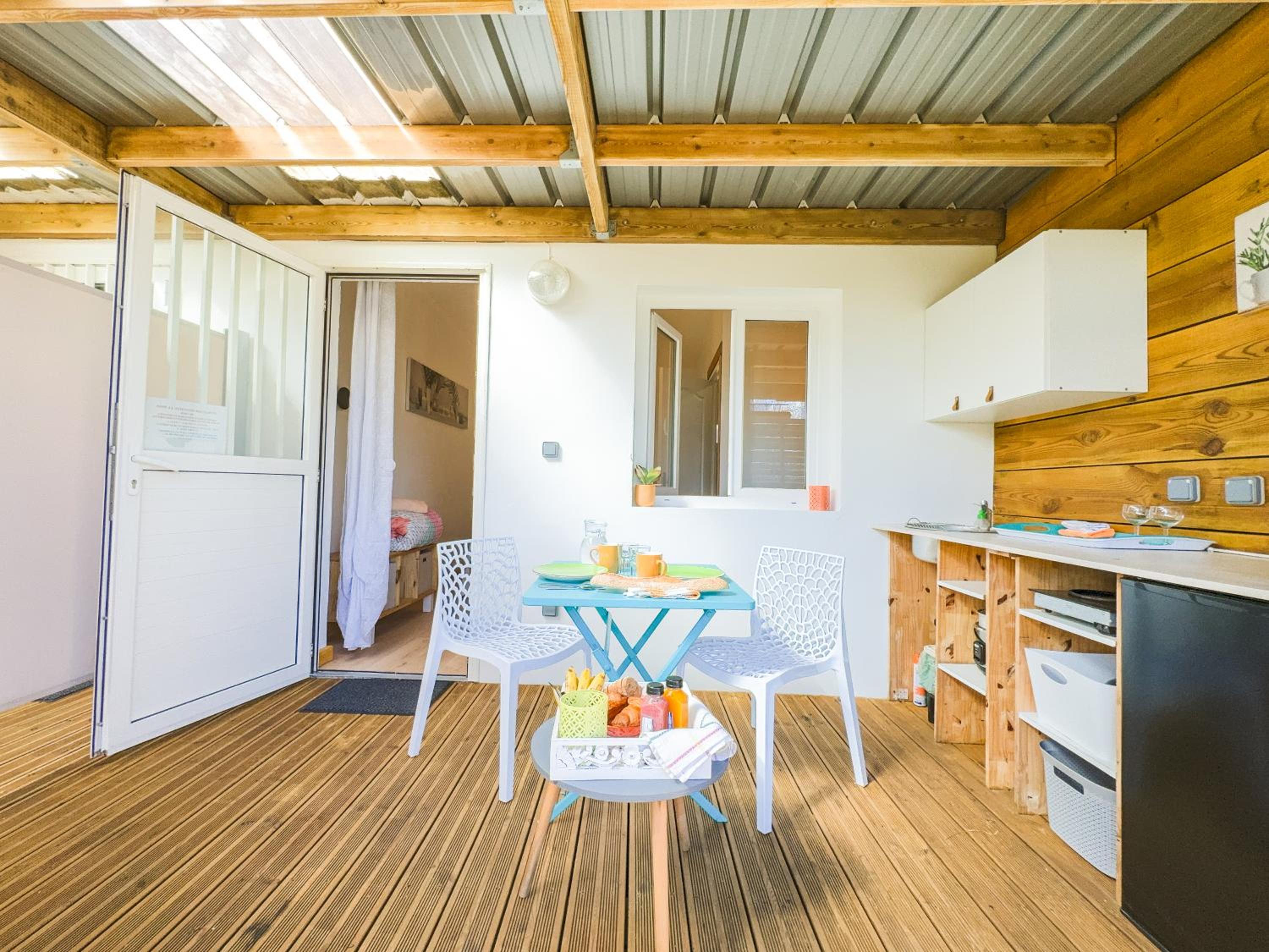 Évasion Nature Lodge - Nature & Sérénité - WiFi Netflix - Proche du Volcan - Cosy - Parking Gratuit