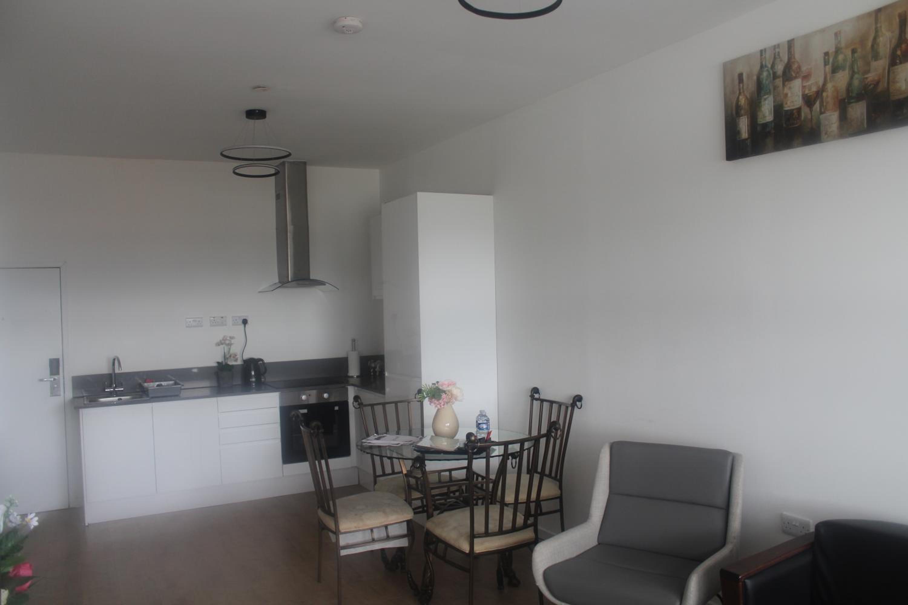 Flat 409 One bedroom apartment view 3