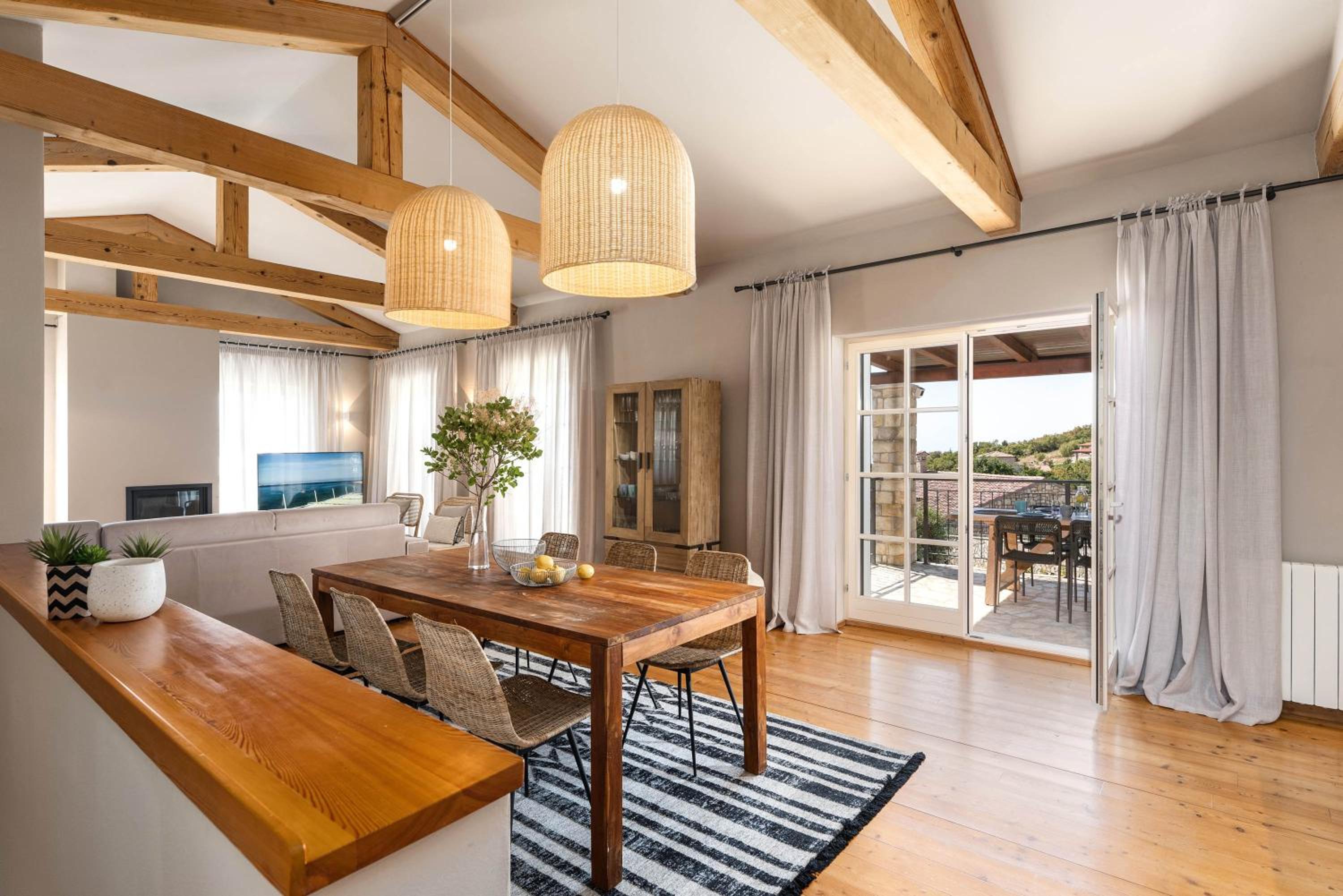 Cheerful sea view villa Franka in a quiet location view 4