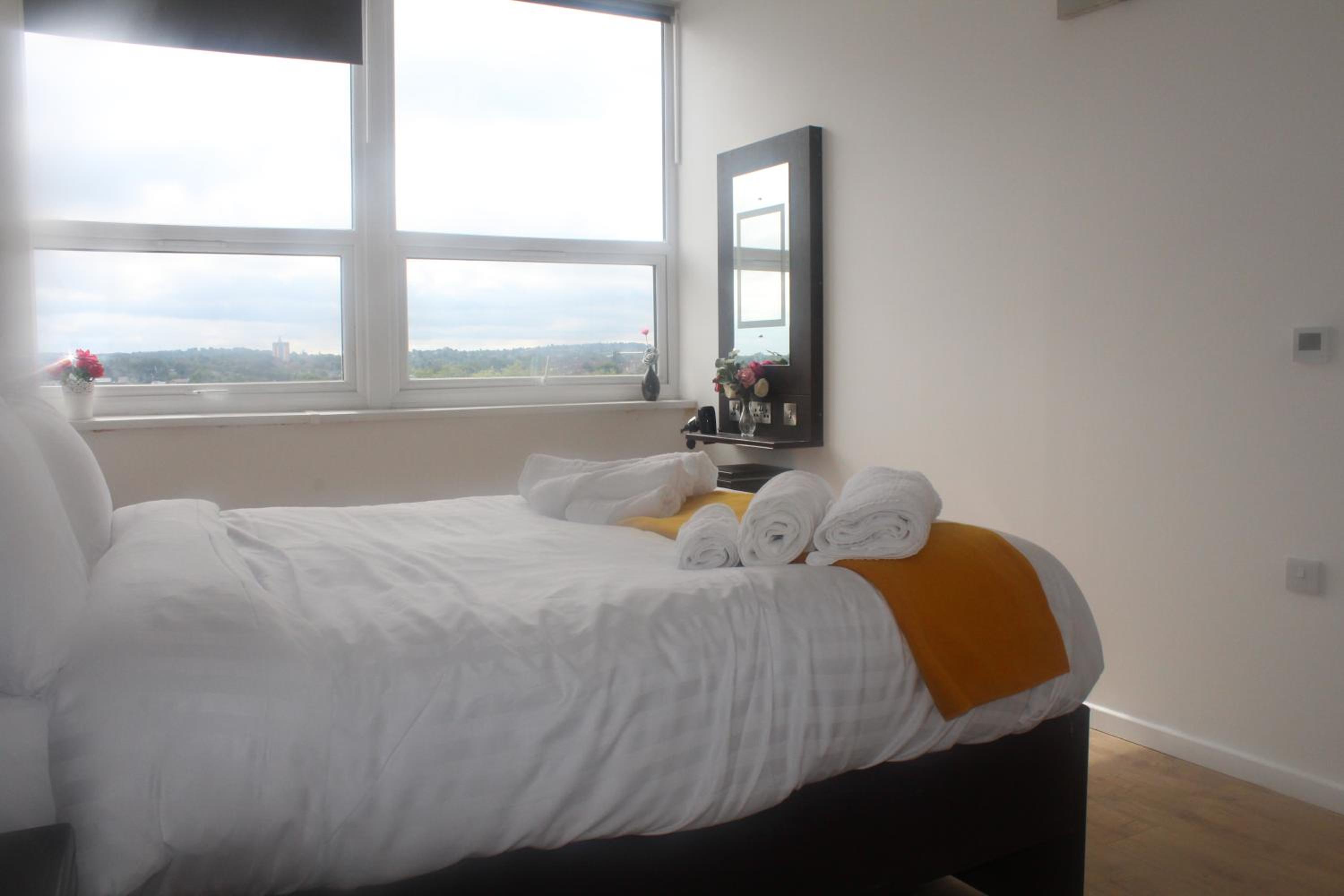 Flat 405 One bedroom apartment view 3