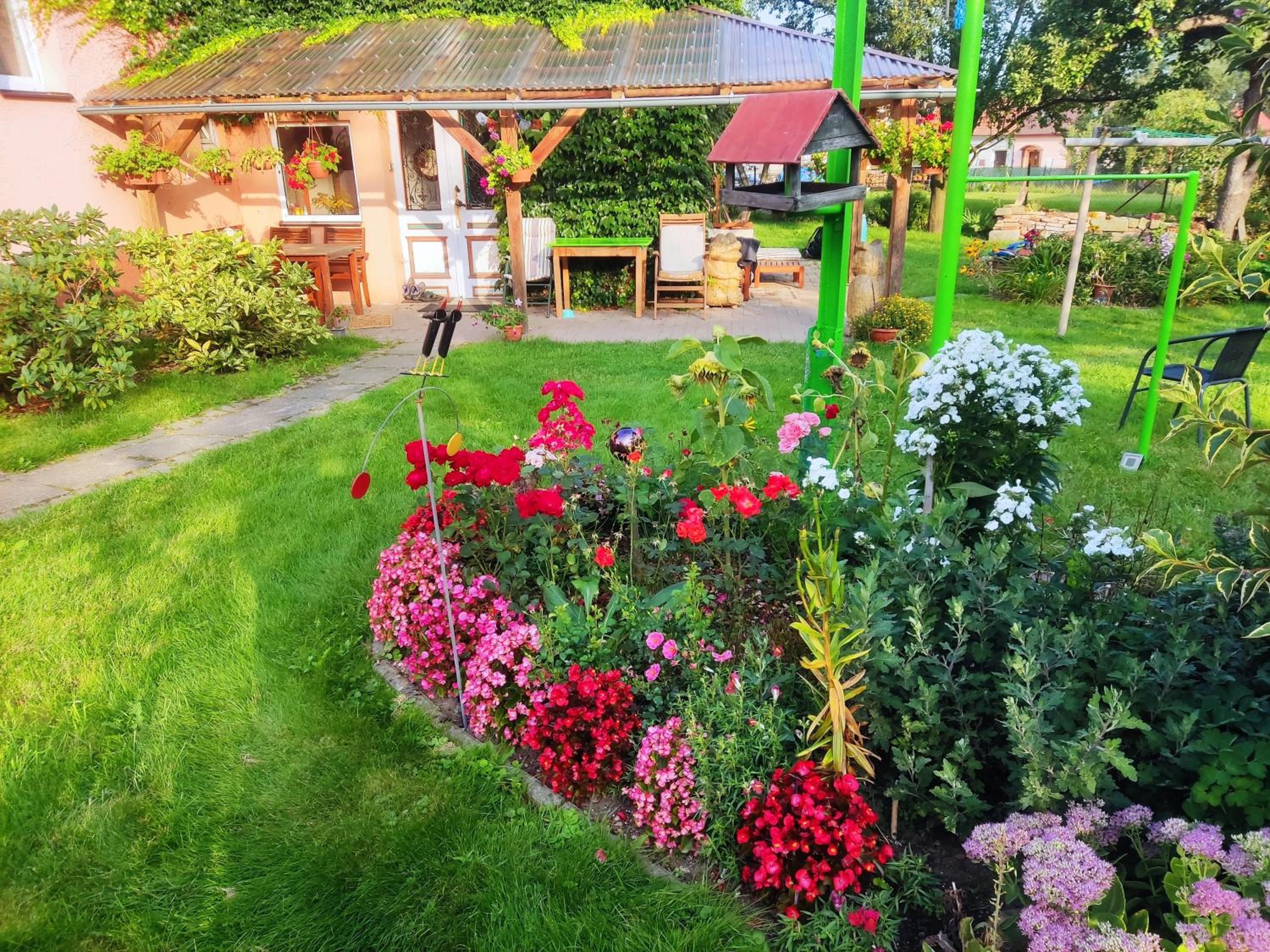 Apartment in blossom garden