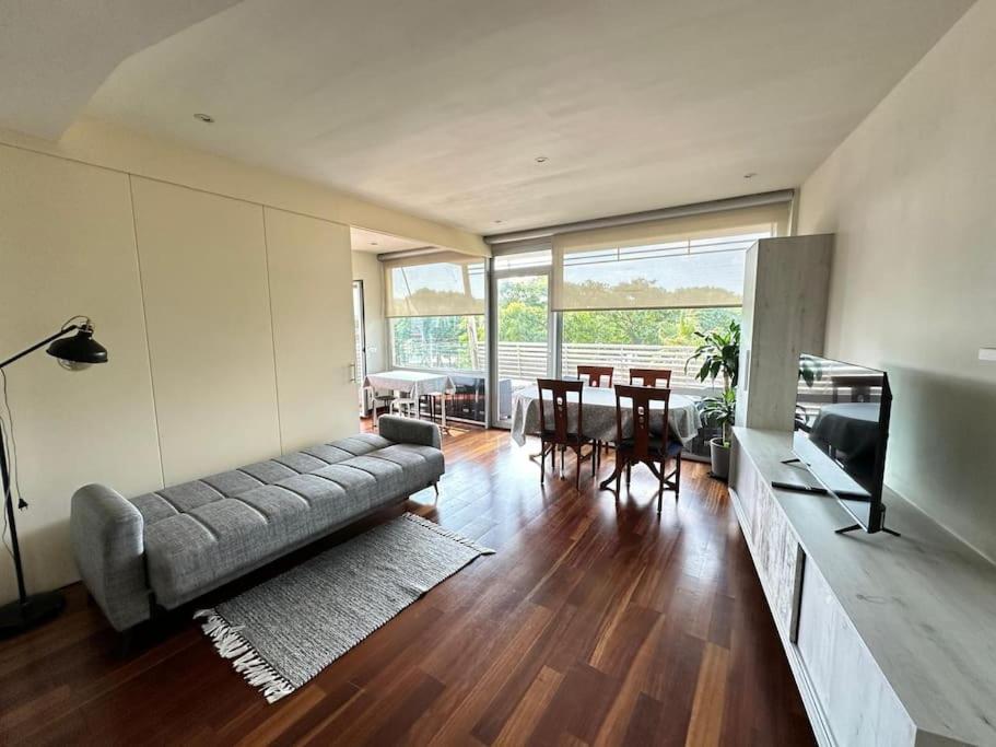 Bright 2 Bedroom Apartment with 2 Terraces Pool and Parking near Diagonal Mar Beach