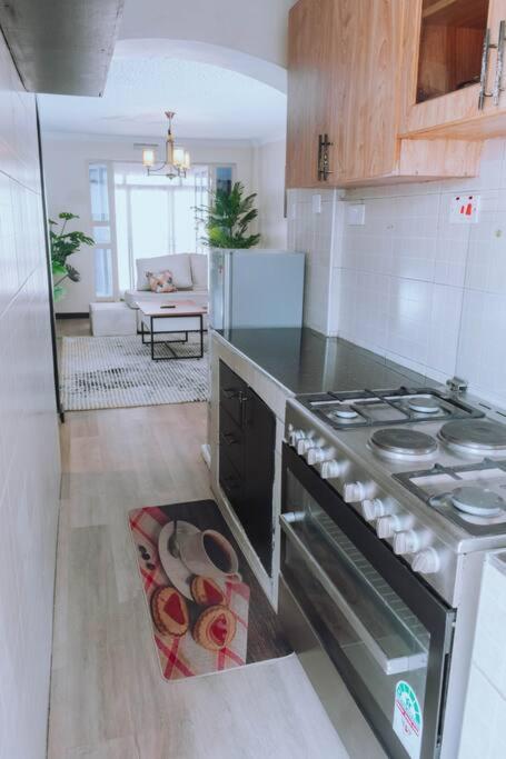 Secure modern apt with wine and gym access view 2