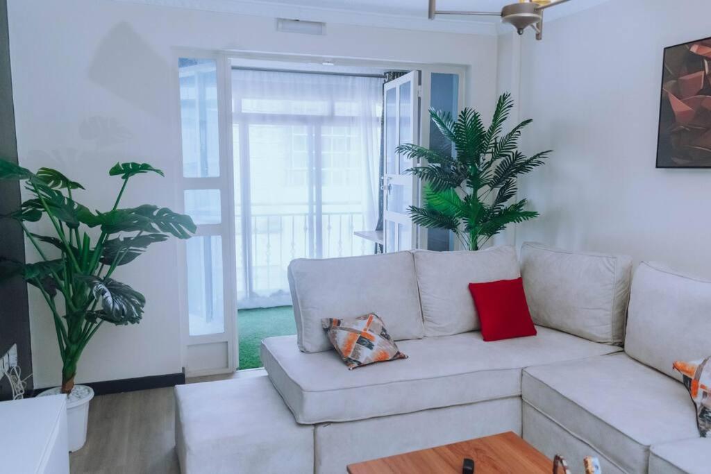 Secure modern apt with wine and gym access view 3