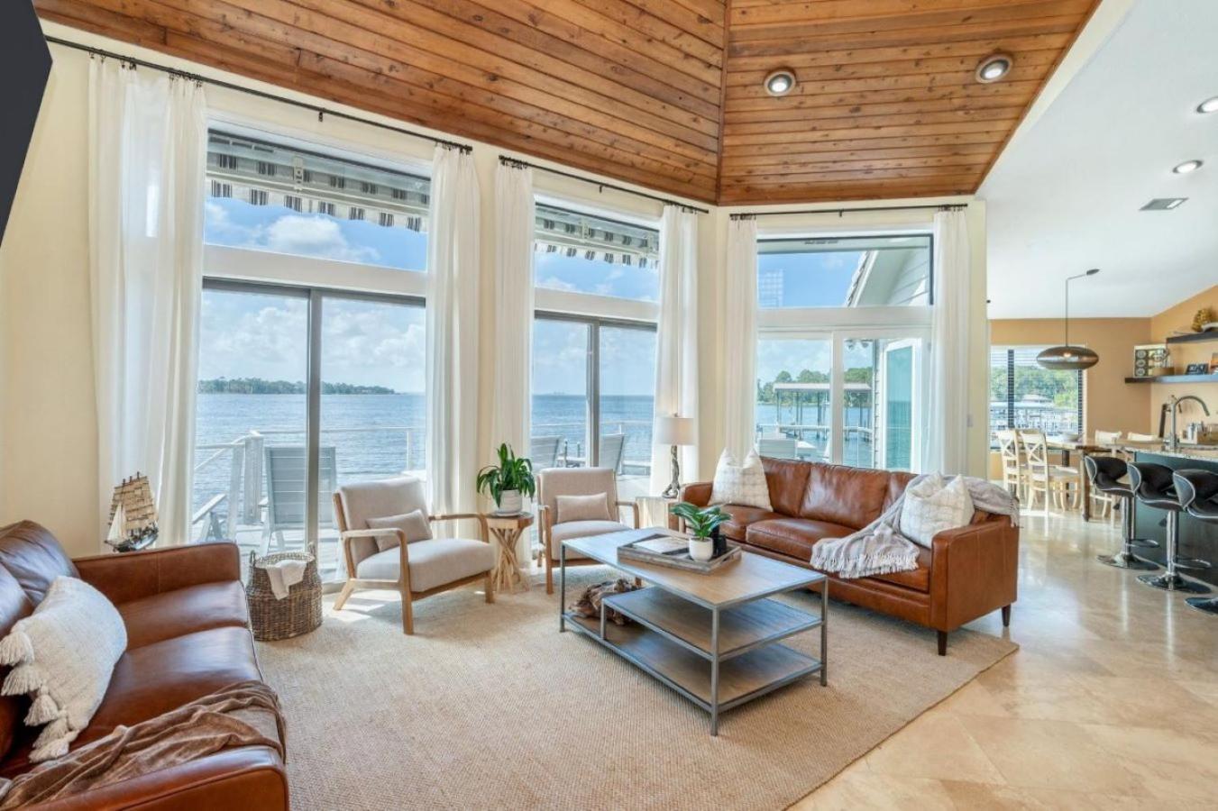 FEATURED ON HGTV'S MY LOTTERY DREAM HOME! Private dock, 15 minute boat ride to Crab Island, 20 minute drive to Destin, Pet Friendly view 3