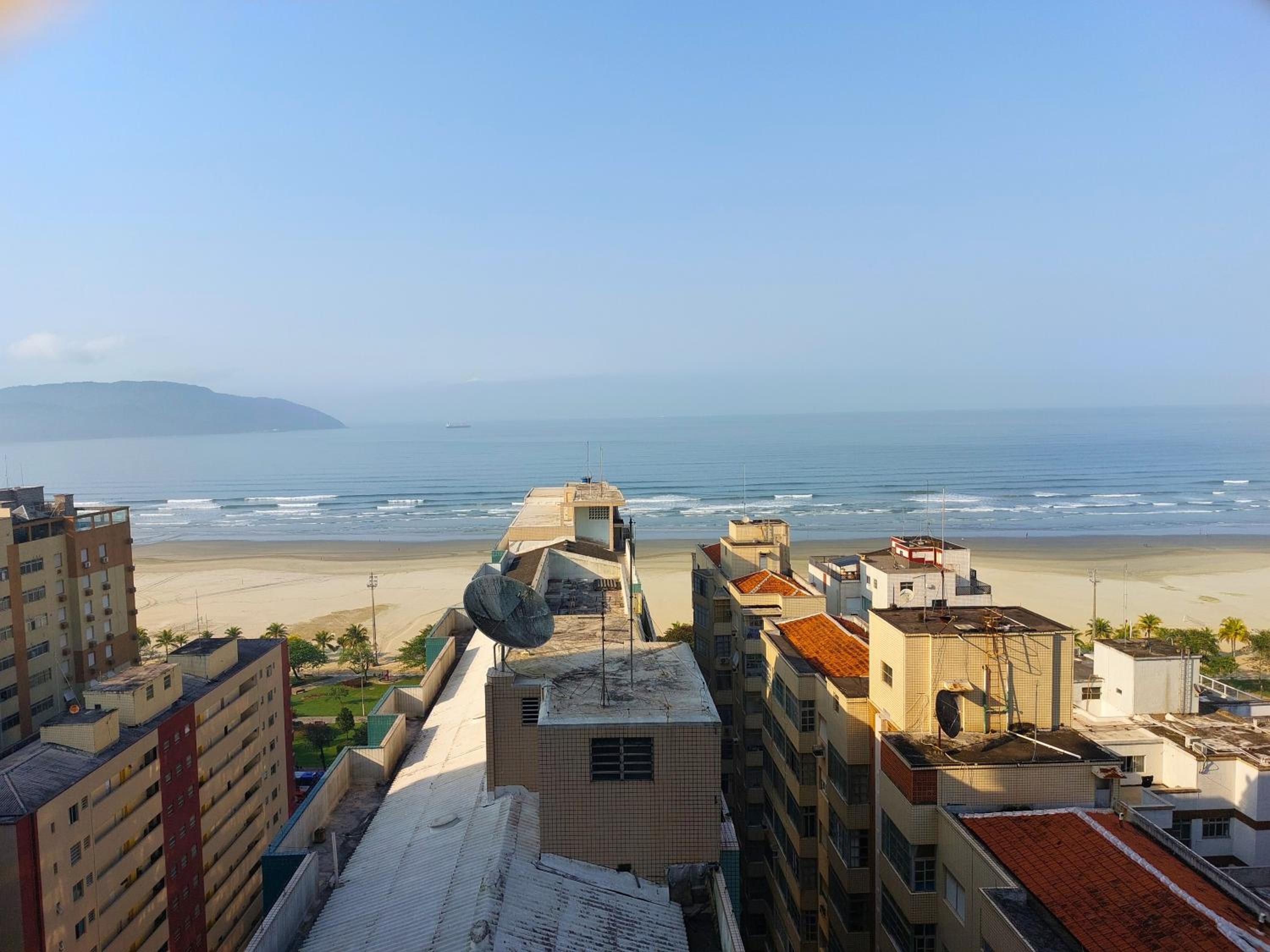 Book Santos Unique 1908 Vista Mar Incrível 19º andar