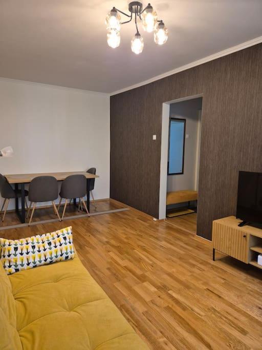 Yellow cozy apartment
