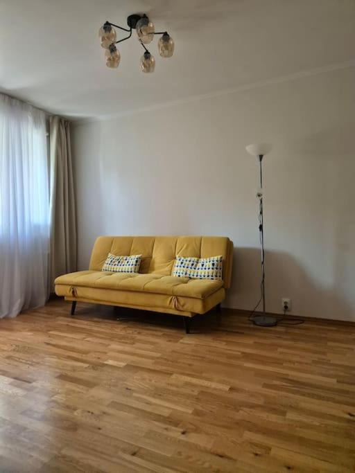 Yellow cozy apartment