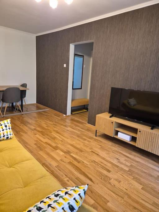 Yellow cozy apartment