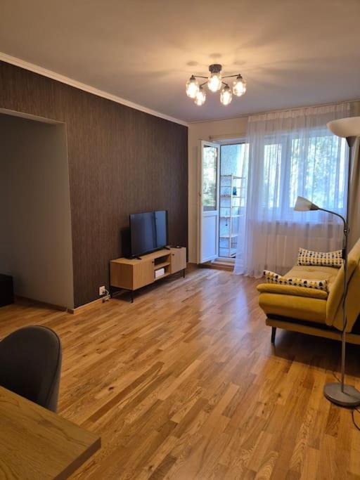 Yellow cozy apartment