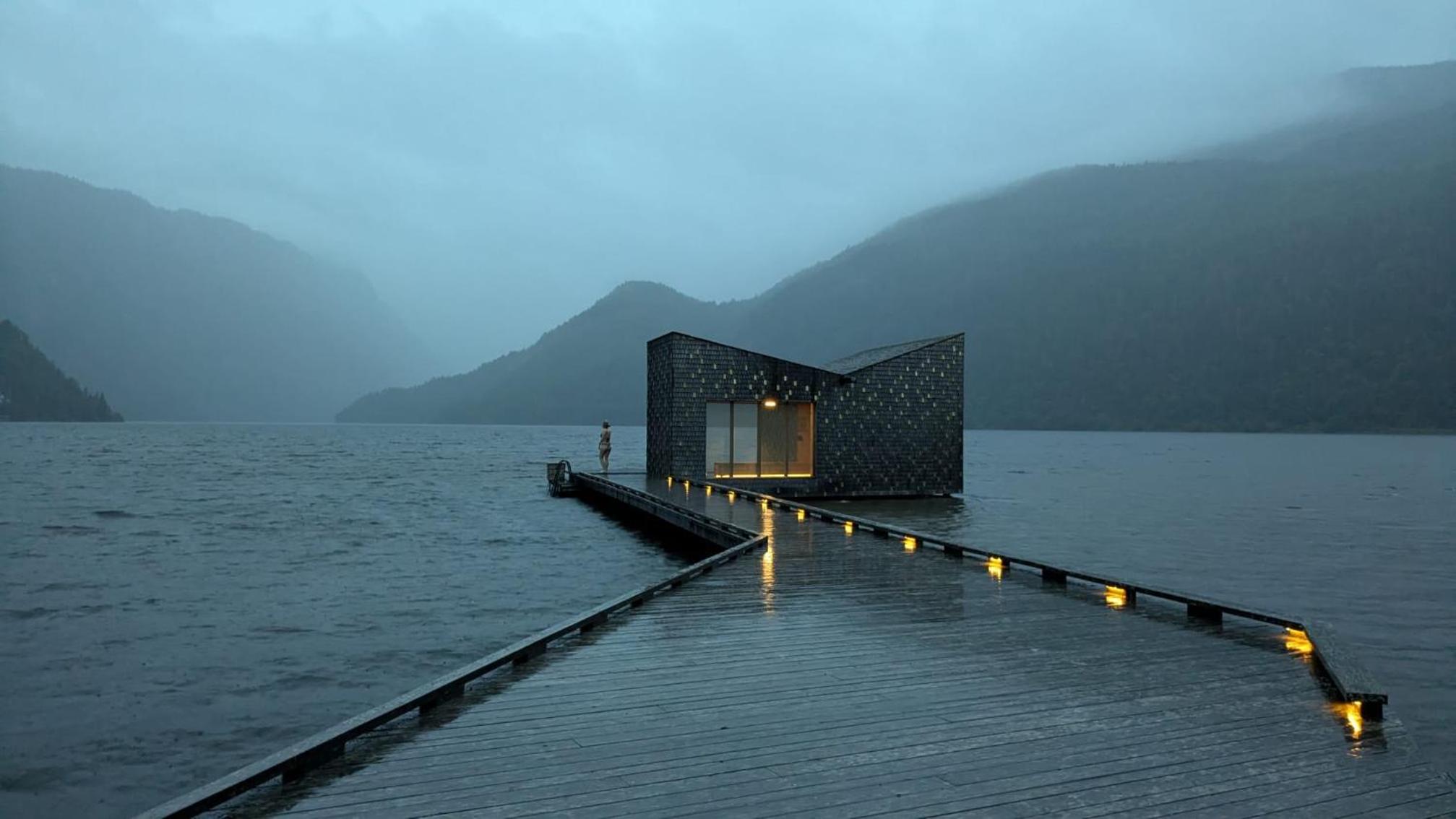 Ferienhaus in Vrådal mit Sauna, fußläufig zum Zentrum