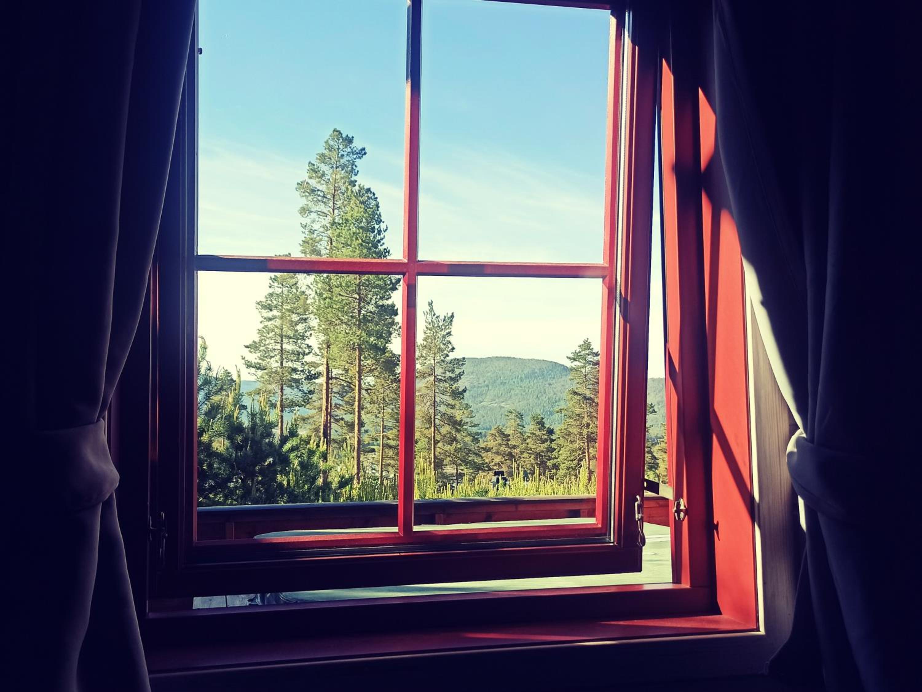 Ferienhaus in Vrådal mit Sauna, fußläufig zum Zentrum