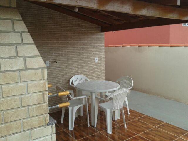 outdoor BBQ area